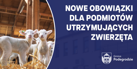Nowe obowiązki dla podmiotów utrzymujących zwierzęta