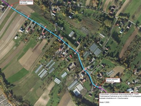 Rozpoczęcie prac projektowych budowy chodnika w Chochorowicach