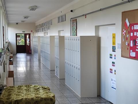 Nowe szafki uczniowskie w Szkole Podstawowej w Olszance