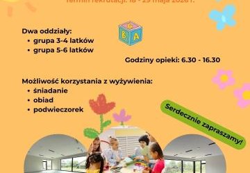 Rekrutacja do Gminnego Przedszkola w Stadłach na rok szkolny 2026/2027