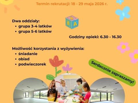 Rekrutacja do Gminnego Przedszkola w Stadłach na rok szkolny 2026/2027