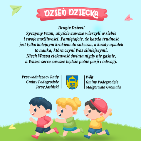 Życzenia z okazji Dnia Dziecka