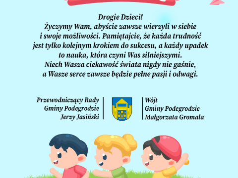 Życzenia z okazji Dnia Dziecka