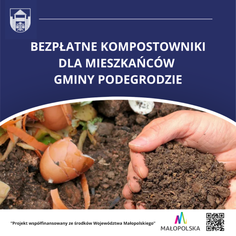 Zaopatrzenie gospodarstw domowych z terenu gminy Podegrodzie  w kompostowniki