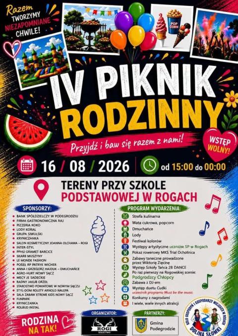 IV Piknik Rodzinny w Rogach