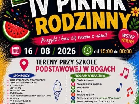 IV Piknik Rodzinny w Rogach