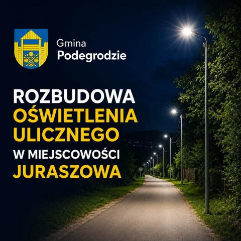 Budowa oświetlenia ulicznego w miejscowości Juraszowa