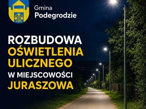Budowa oświetlenia ulicznego w miejscowości Juraszowa