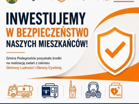 Inwestujemy w bezpieczeństwo naszych mieszkańców
