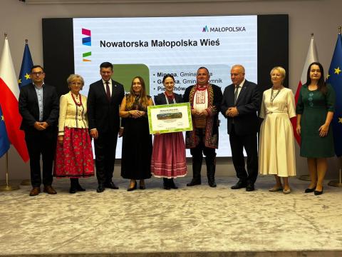 Podrzecze z wyróżnieniem w konkursie "Małopolska Wieś 2026"