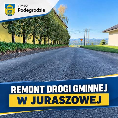 Remont drogi gminnej w Juraszowej