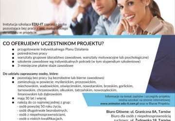 Weź udział w projekcie ANIMATOR PRACY !!