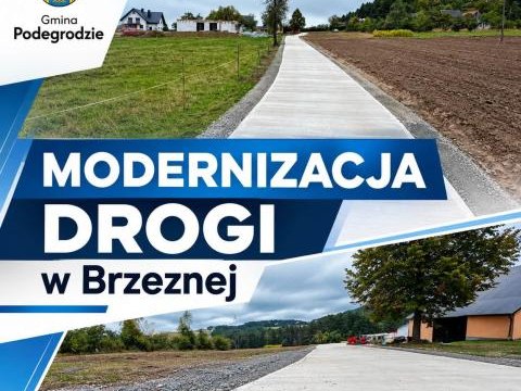 Modernizacja drogi gminnej Brzezna na BURDOk