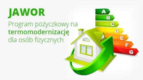 JAWOR - Program pożyczkowy na termomodernizację dla osób fizycznych