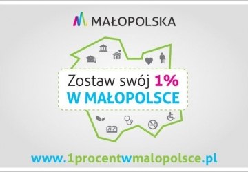 Zostaw swój 1% w Małopolsce!