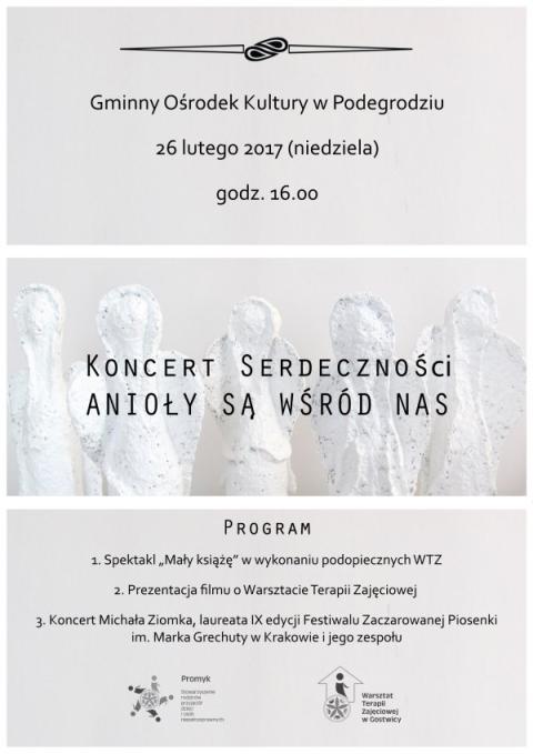 Koncert Serdeczności "ANIOŁY SĄ WŚRÓD NAS"