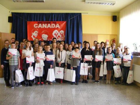 Gminny Konkurs Języka Angielskiego „Welcome to Canada”