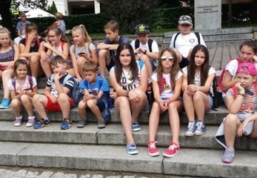 Spotkanie z Nikiforem na krynickim deptaku