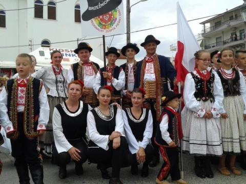 Regionalny Zespół Pieśni i Tańca ,,Brzeźnioki" zdobywają Grecję