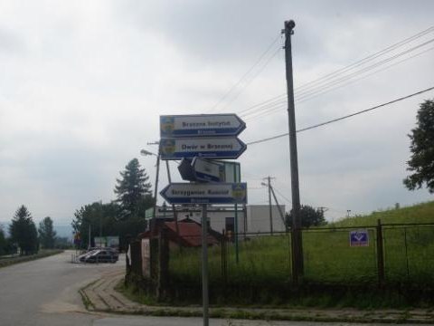 Oznakowanie nazw przysiółków na terenie Gminy Podegrodzie