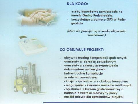 Projekt systemowy Ośrodka Pomocy Społecznej
