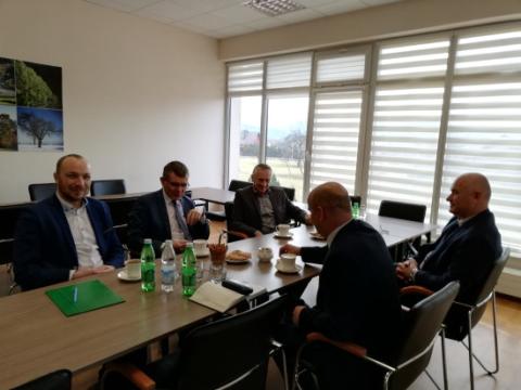 Spotkanie konsultacyjne w sprawie programu współpracy Gminy Podegrodzie z gminami ościennymi.
