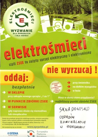Trwa bezpłatna zbiórka elektrośmieci