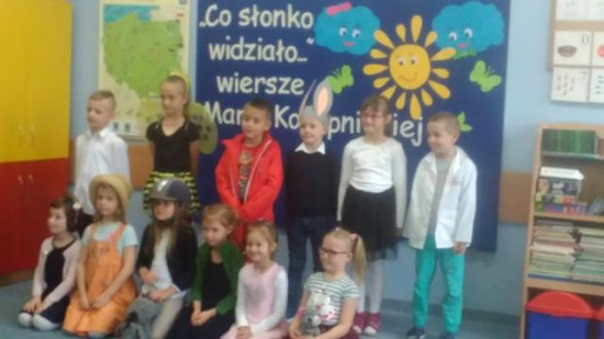 Eliminacje do Gminnego Konkursu Recytatorskiego – 17, 22 i 23 maja - 2019r.