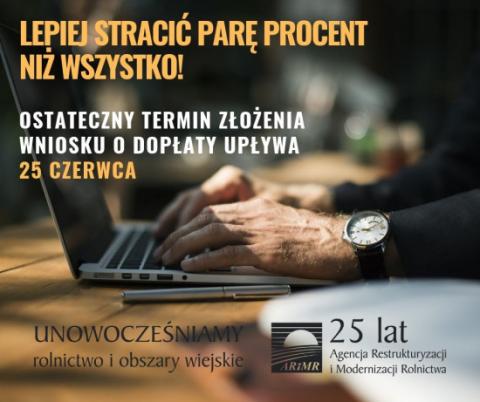 Pracujące soboty w placówkach ARiMR - Wnioski o dopłaty jeszcze do 25 czerwca