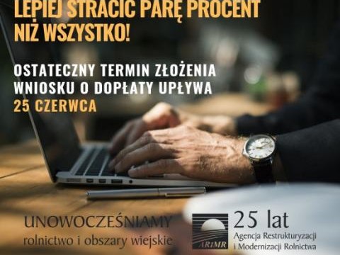 Pracujące soboty w placówkach ARiMR - Wnioski o dopłaty jeszcze do 25 czerwca