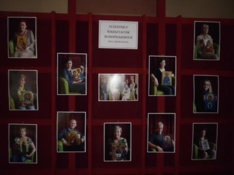 SZKÓŁKA IKONOPISARSKA  w Bibliotece Gminnej w Podegrodziu