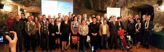 Laureaci podczas rozdania nagród - Gala 2018.jpg