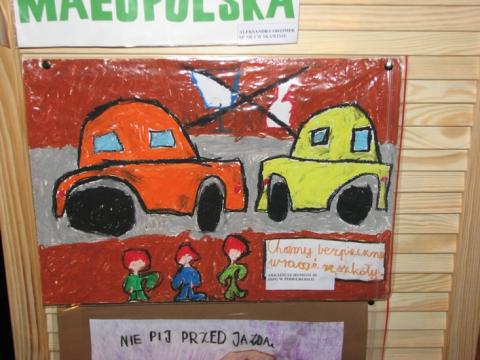 Laureaci konkursu plastycznego w ramach kampanii „NO PROMIL – NO PROBLEM”.
