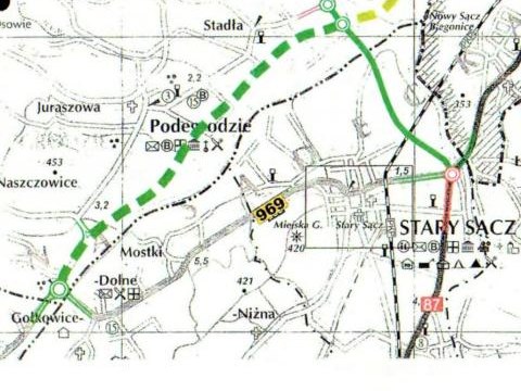 Decyzja o zezwoleniu na realizację inwestycji "Budowa obejścia wsi Brzezna, Stadła i Podegrodzie po wale przeciwpowodziowym”