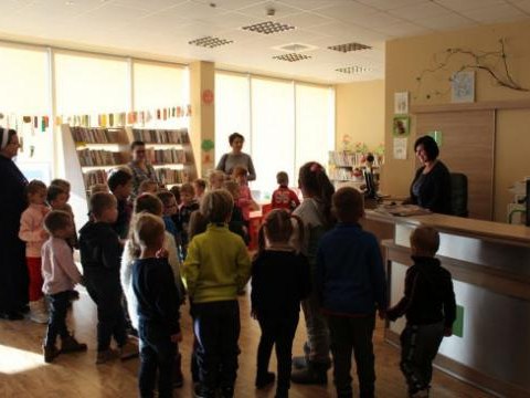 Odwiedziny przedszkolaków z Ochronki pw. Św. Józefa w  Olszanie