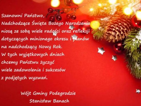 Życzenia Świąteczne 2019