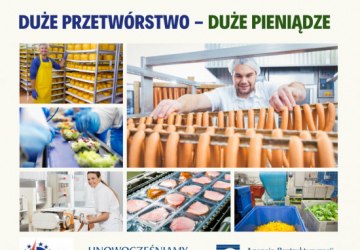 Wsparcie dla firm zajmujących się przetwórstwem produktów rolnych