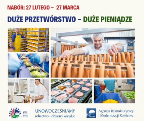 Wsparcie dla firm zajmujących się przetwórstwem produktów rolnych