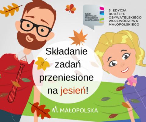 Budżet Obywatelski - składanie zadań przeniesione na jesień!