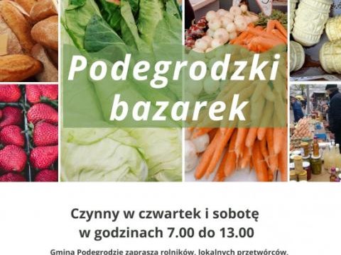Podegrodzki bazarek - zmiana