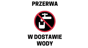 Uwaga! przerwa w dostawie wody
