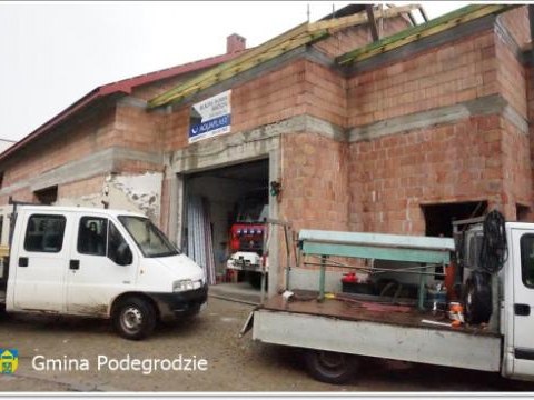 Budowa i nadbudowa budynku remizy OSP Brzezna