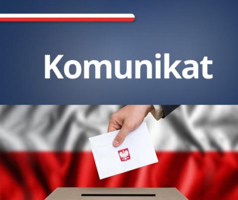 Komunikat dla wyborców dotyczący  ponownego głosowania