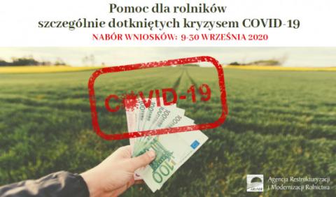 Rusza pomoc dla rolników szczególnie dotkniętych kryzysem COVID-19