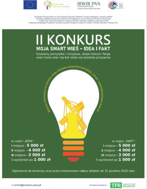 II edycja Konkurs „MOJA SMART wieś. IDEA i FAKT”