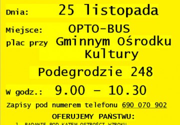 Bezpłatne badania wzroku