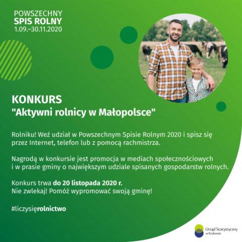 Konkurs "Aktywni rolnicy w Małopolsce"