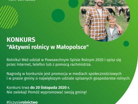 Konkurs "Aktywni rolnicy w Małopolsce"