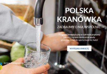 Ankieta dotyczącej zaopatrzenia w wodę przeznaczoną do spożycia przez ludzi