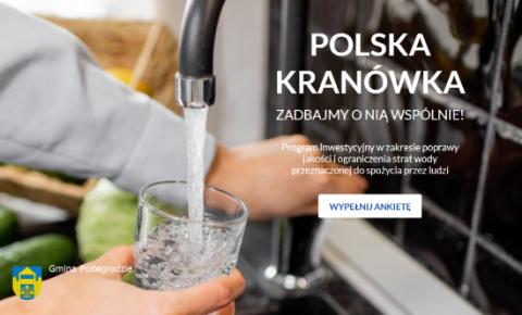 Ankieta dotyczącej zaopatrzenia w wodę przeznaczoną do spożycia przez ludzi
